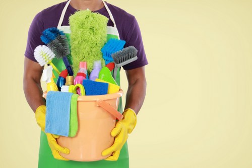 Professional oven cleaning service for a kitchen in SW7