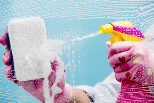 Curtain cleaning for a residential property in SW7 with careful on-site treatment