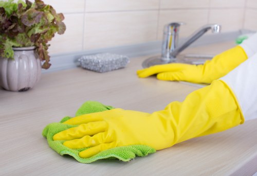 Commercial deep cleaning for an SW7 workspace
